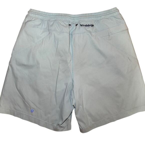 Birddogs Splashton Kutchers Shorts Swim Trunks Drawstrings Light Blue Size XXL - Picture 6 of 9